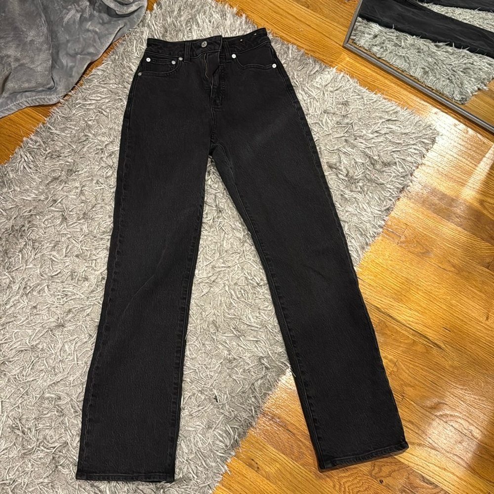 MADEWELL NWT 23 90s STRAIGHT JEANS